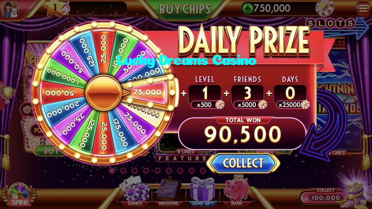 Lucky Dreams Casino casino presented on mobile device in Pakistan with slots and live games
